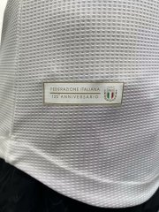 Adidas Italy Nation 125th Anniversary 2023 Men White Player Edition Jersey