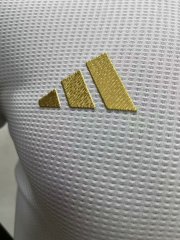 Adidas Italy Nation 125th Anniversary 2023 Men White Player Edition Jersey