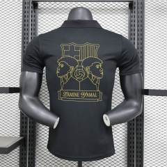 Barcelona Lamin Yamal commemorative black 304 POLO Shirt 24-25