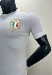 Adidas Italy Nation 125th Anniversary 2023 Men White Player Edition Jersey