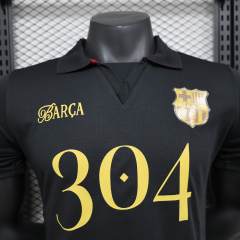 Barcelona Lamin Yamal commemorative black 304 POLO Shirt 24-25