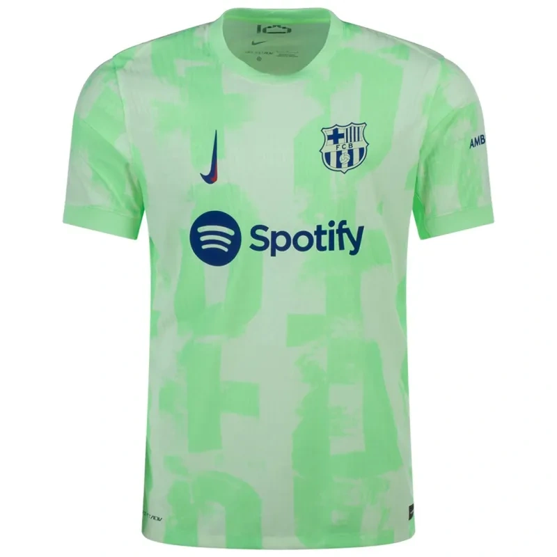 24-25 Barcelona Third Away Soccer Jersey Replica