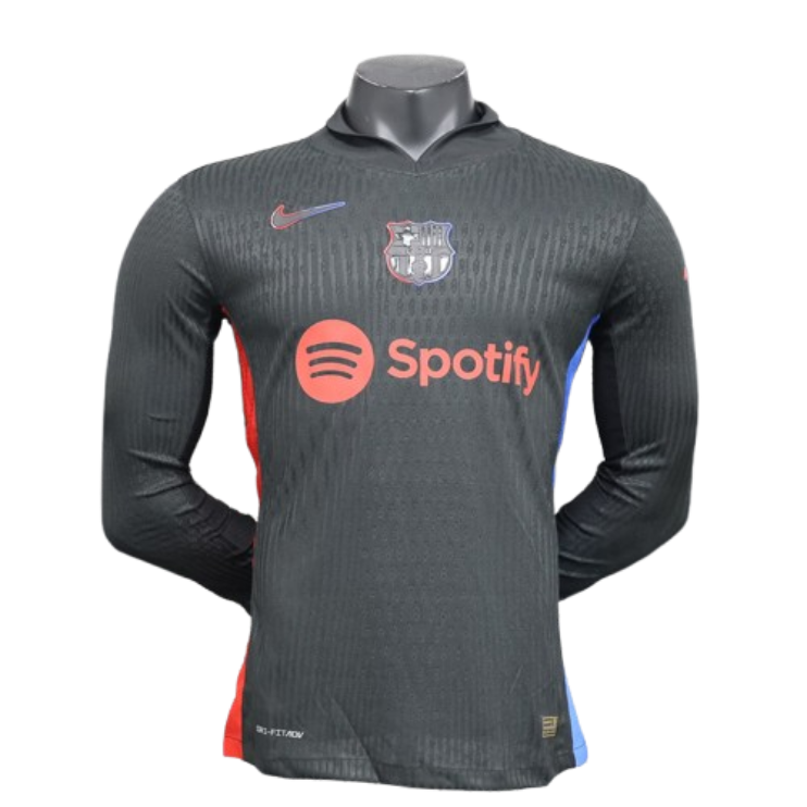 24-25 Barcelona Away Jersey Long Sleeve Player Version