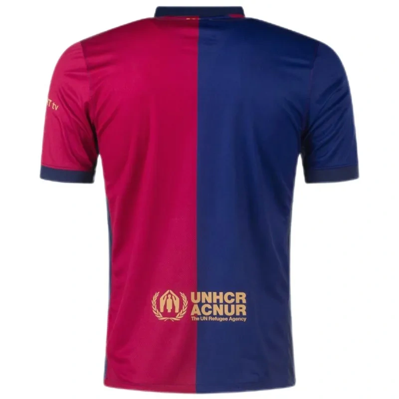 24-25 Barcelona Home Soccer Jersey Without Spofity Text