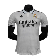 Real Madrid 24-25 Home Player Edition White POLO Shirt