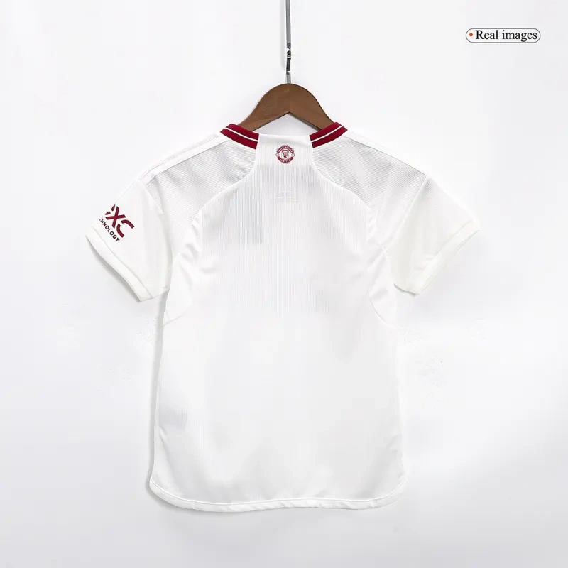 Kids Manchester United 2023/24 Third Away Jersey Kit