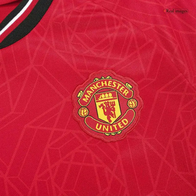 Kids Manchester United 2023/24 Home Jersey Kit