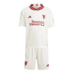 Kids Manchester United 2023/24 Third Away Jersey Kit