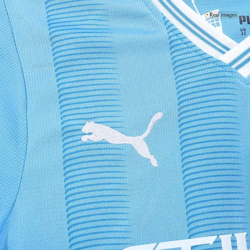 Kids Manchester City 2023/24 Home Jersey Kit