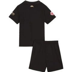 Kids Valencia Away Kits(Jersey+Shorts) 2024-25