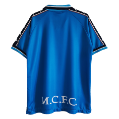 Manchester City Retro Jersey Home Soccer Shirt 1997-99