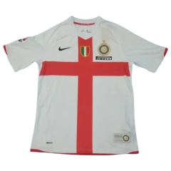 Inter Milan Figo #7 Retro 2007/08 Jersey 100th Anniversary Away