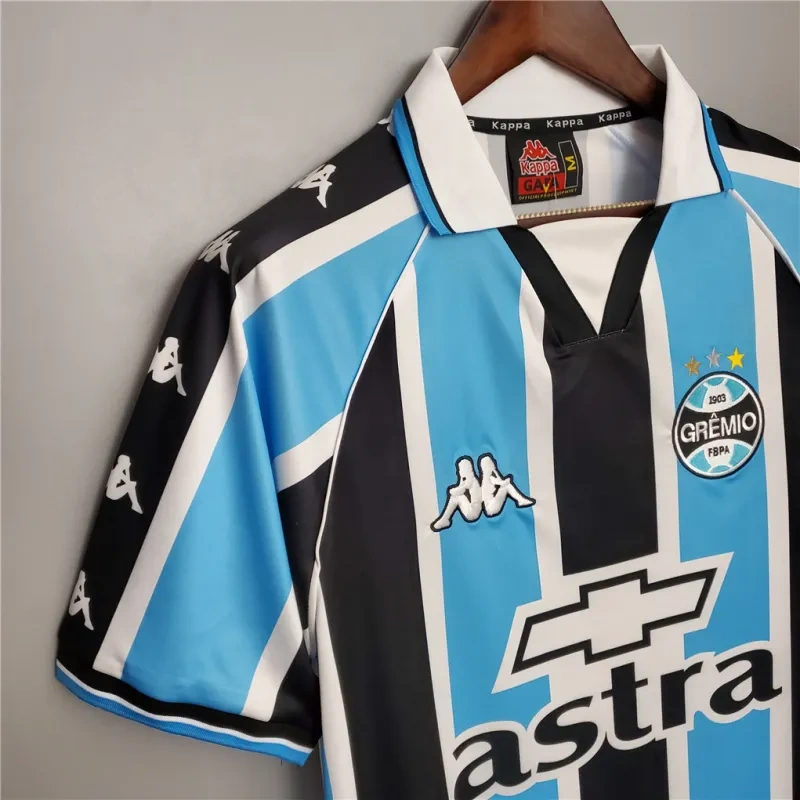 Grêmio FBPA 2000/01 Retro Soccer Jersey Home Replica
