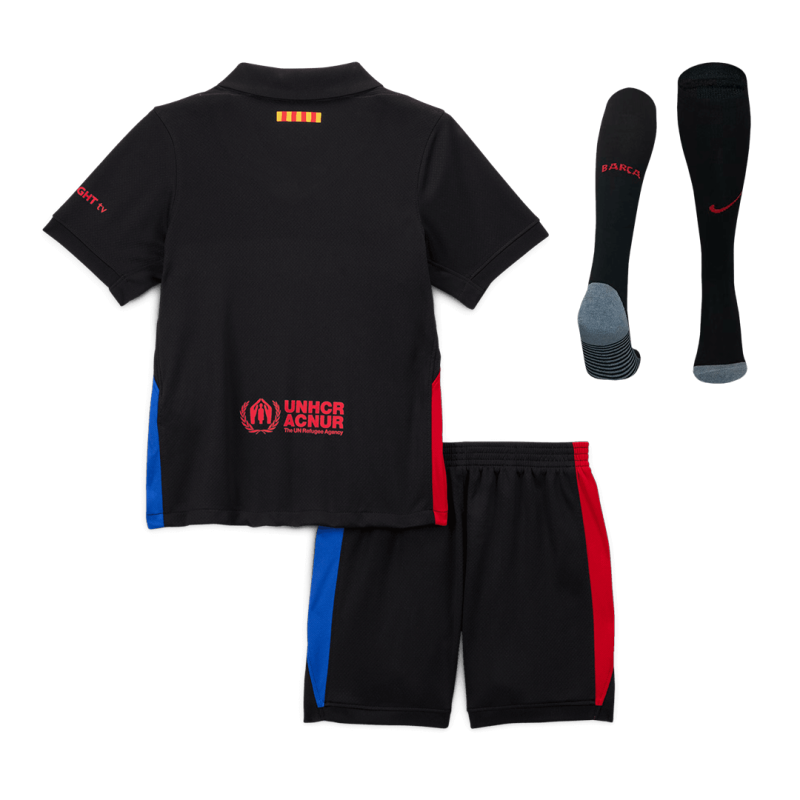 Barcelona Away Custom Full Soccer Kids Kits 2024-25