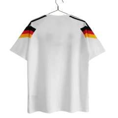 West Germany 1990 Retro Jersey Home World Cup