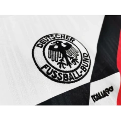 West Germany 1990 Retro Jersey Home World Cup