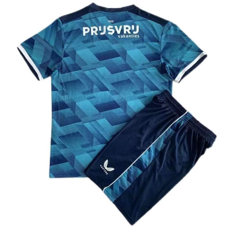 Kids Feyenoord 2023/24 Away Kit Jersey+Short