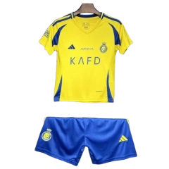 2024-25 Kids Al Nassr Home Kit Jersey+Shorts