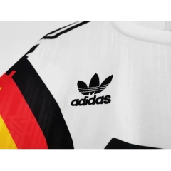 West Germany 1990 Retro Jersey Home World Cup