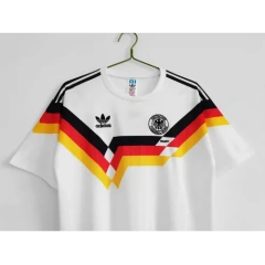 West Germany 1990 Retro Jersey Home World Cup