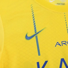 Kids Al Nassr  2023/24 Home Kit Jersey+Shorts