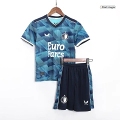 Kids Feyenoord 2023/24 Away Kit Jersey+Short