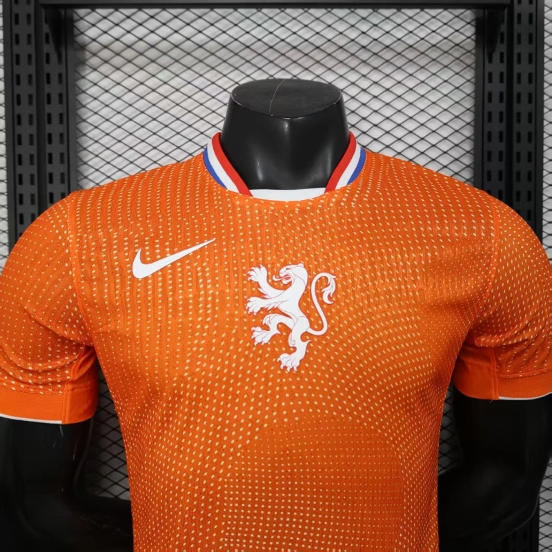 Netherlands Home football jersey 2025-26 player edition