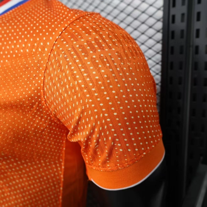 Netherlands Home football jersey 2025-26 player edition