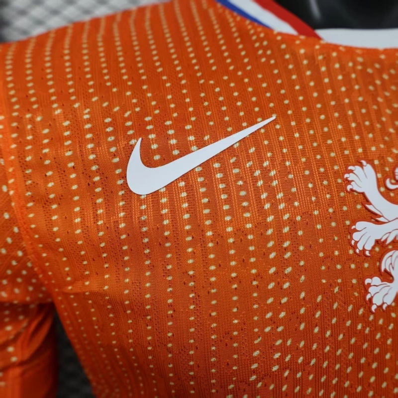 Netherlands Home football jersey 2025-26 player edition
