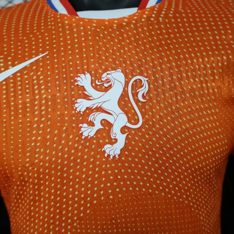 Netherlands Home football jersey 2025-26 player edition