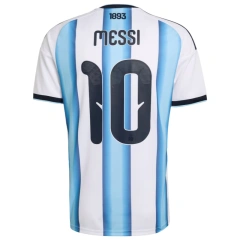 2026 Argentina World cup Home Soccer Uniform Kids Kit jersey+Shorts