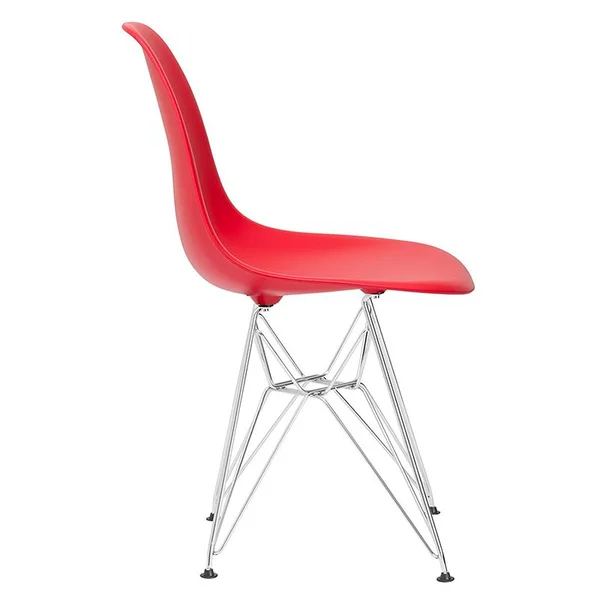 Eames Chair Chromed Legs