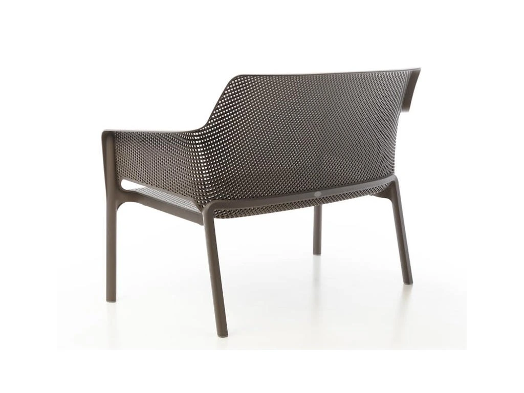 Net outdoor bench