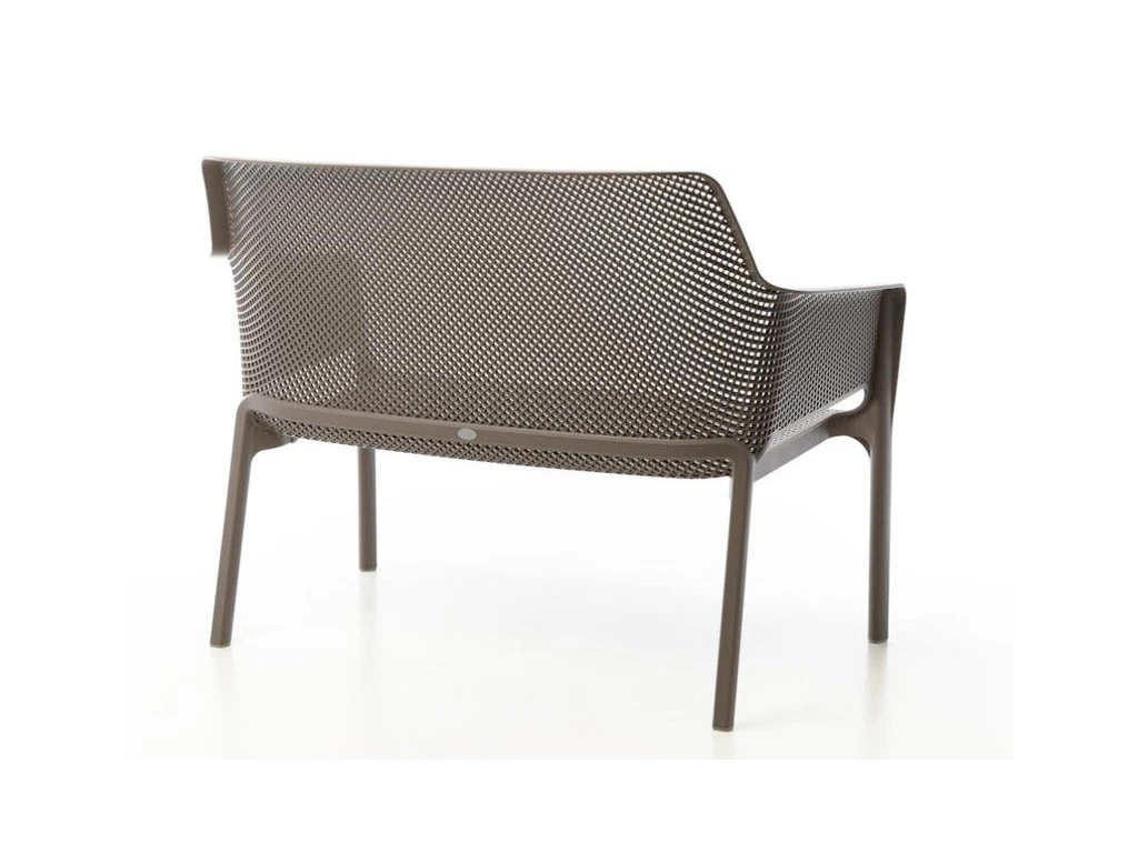 Net outdoor bench