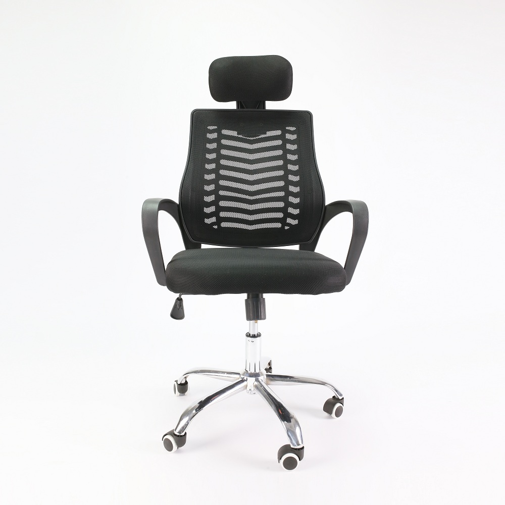 Headrest mesh office chair