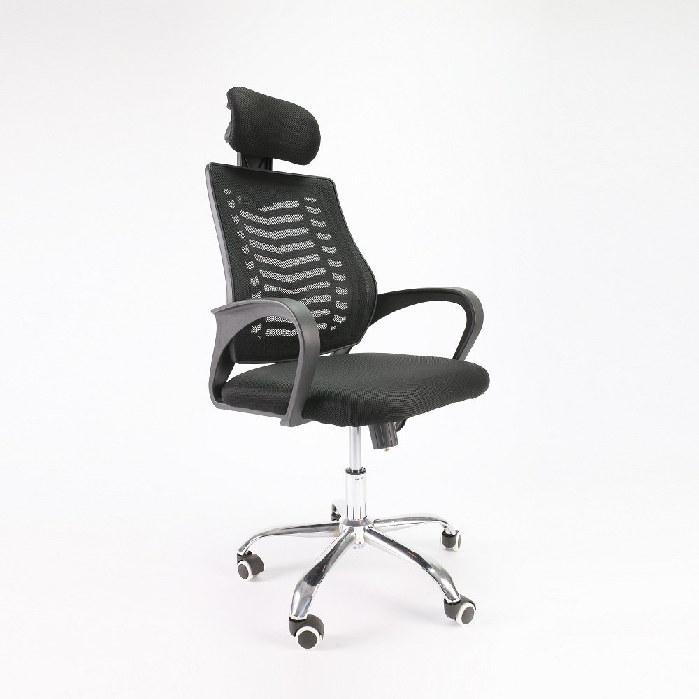 Headrest mesh office chair