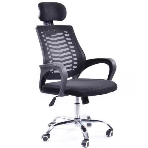 Headrest mesh office chair