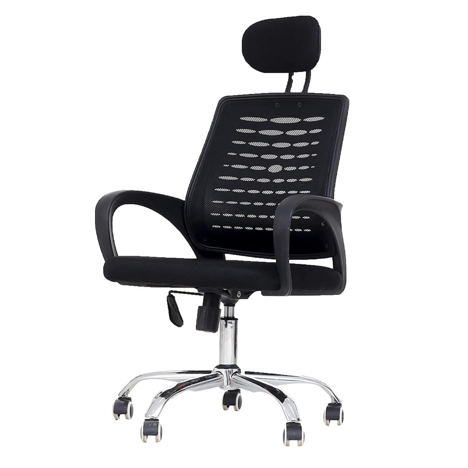 Office Chair Adjustable High-Back Mesh Task Executive Chair with Headrest Arm Rest
