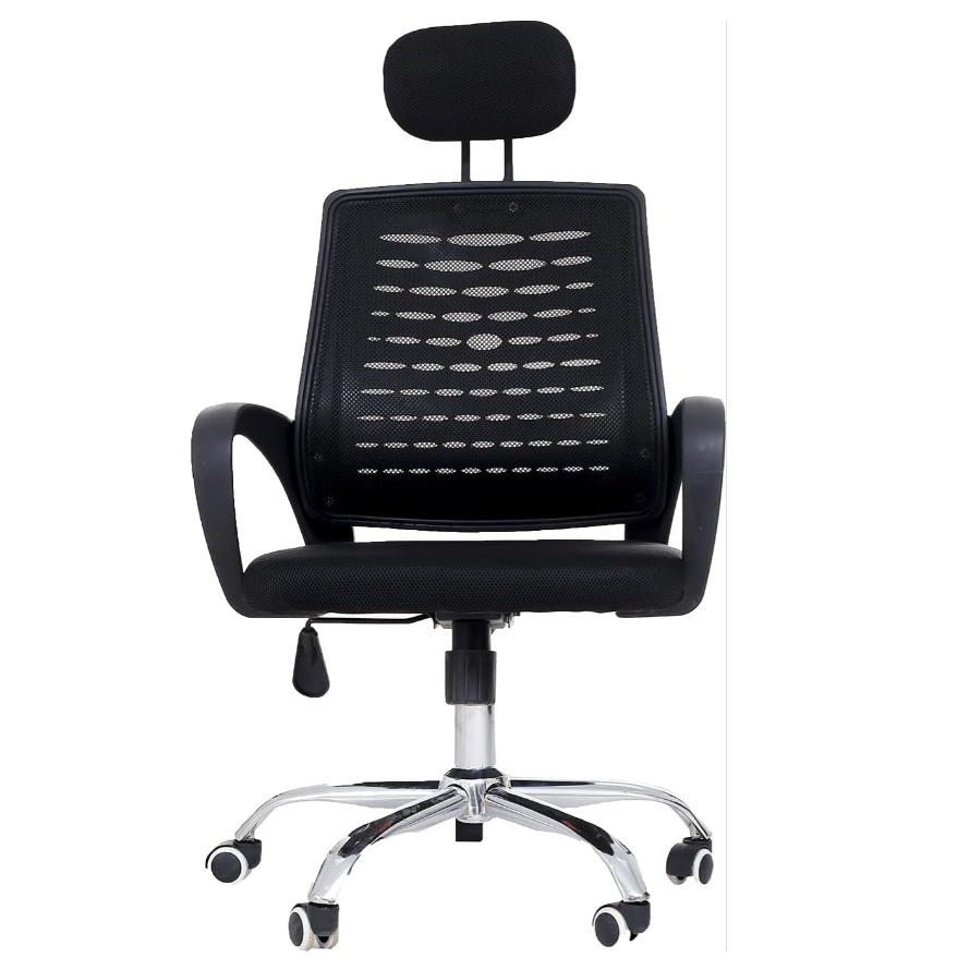 Office Chair Adjustable High-Back Mesh Task Executive Chair with Headrest Arm Rest