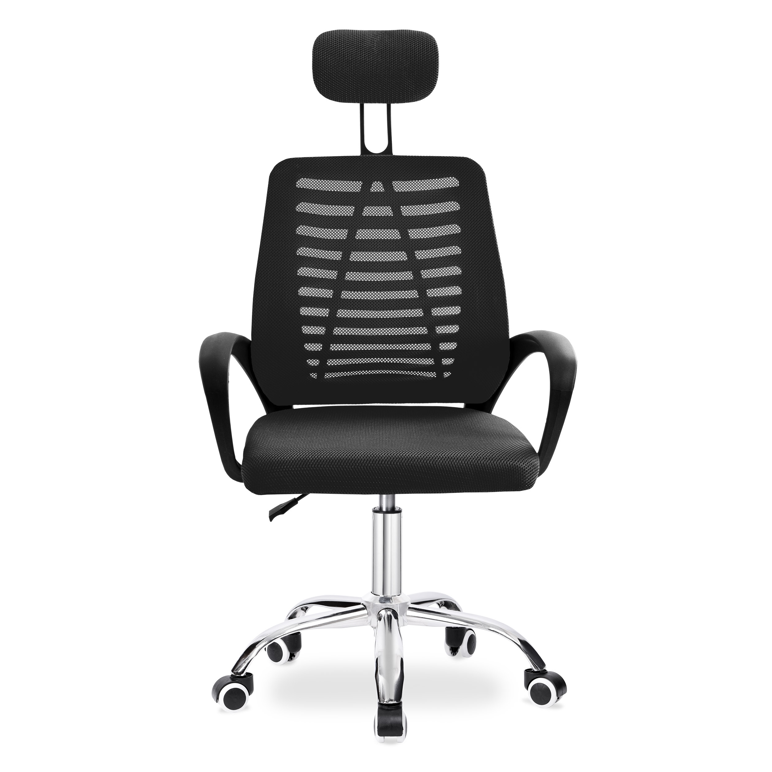 Office Chair Headrest Office Chair High Back Mesh Black