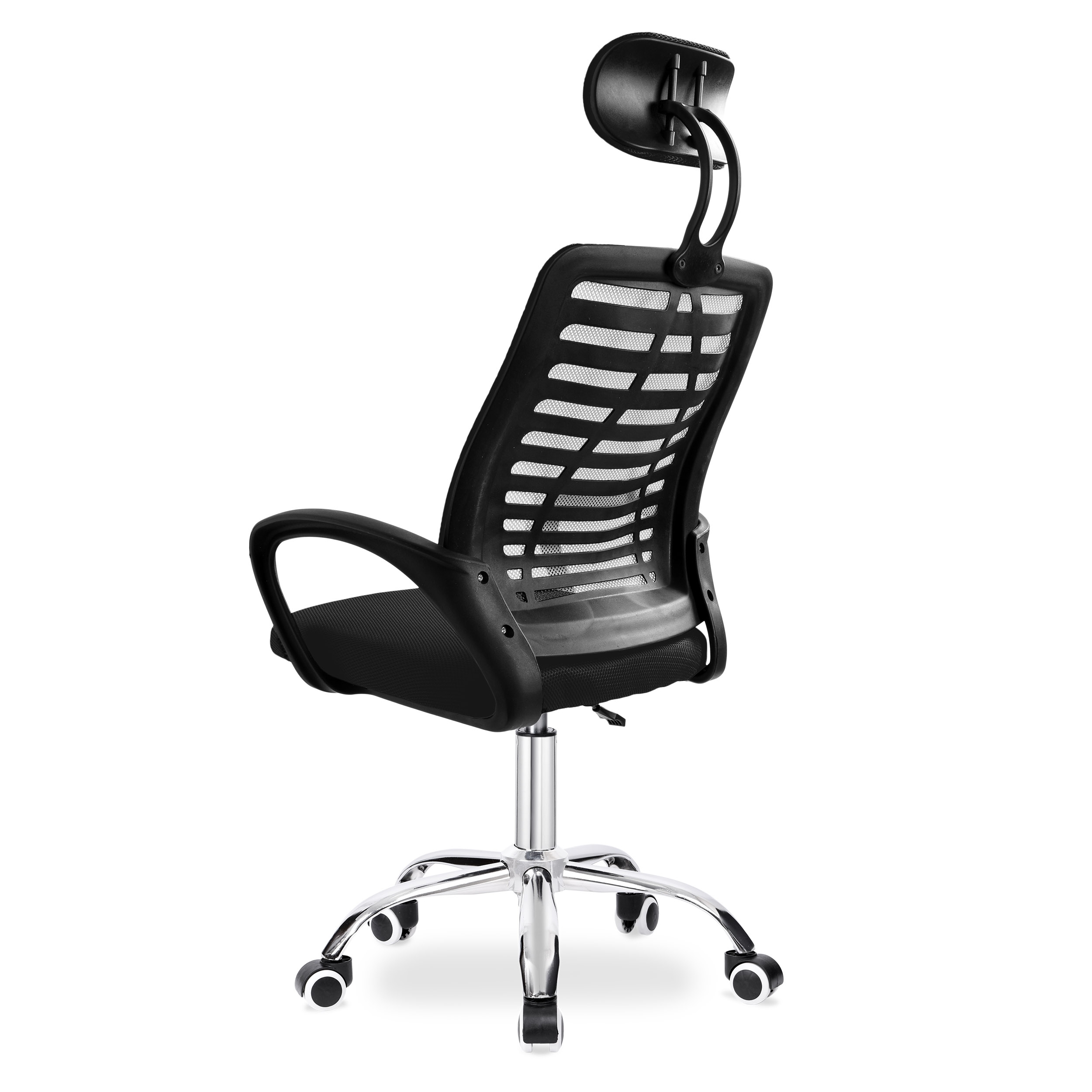 Office Chair Headrest Office Chair High Back Mesh Black