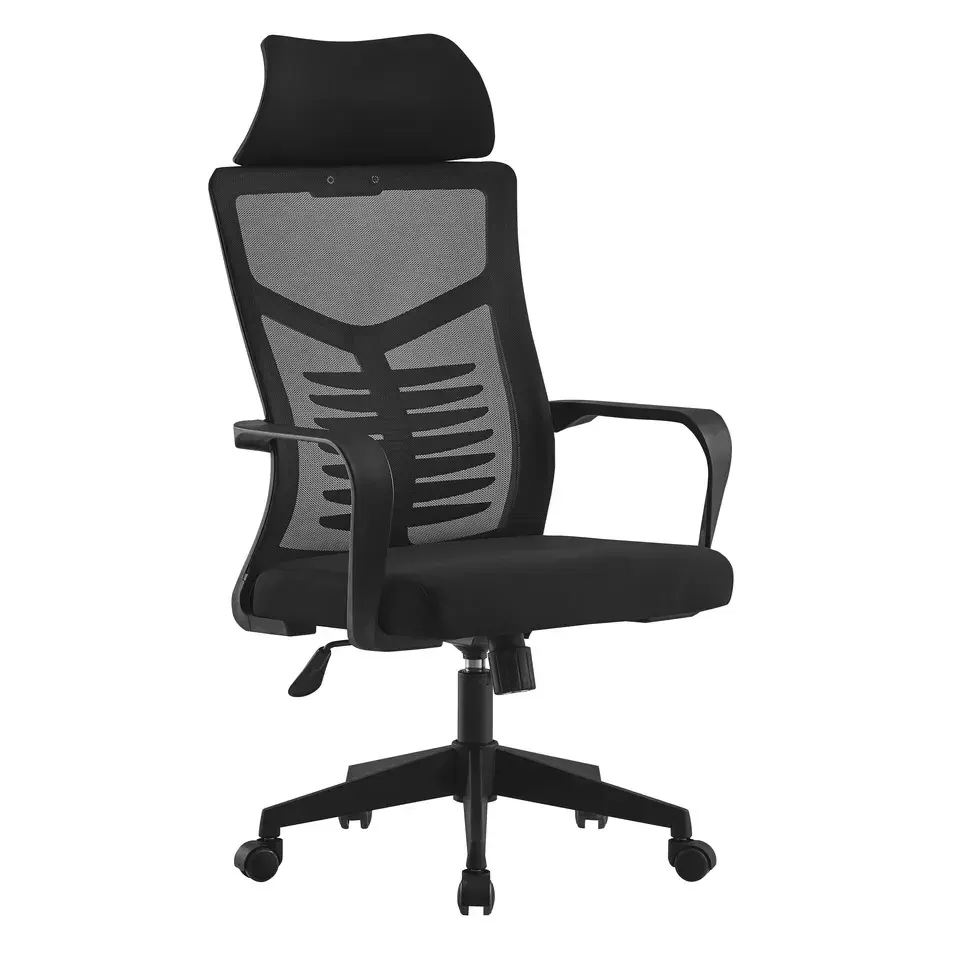 Black Executive Manager Ergonomic Butterfly Swivel Mesh Office Chair