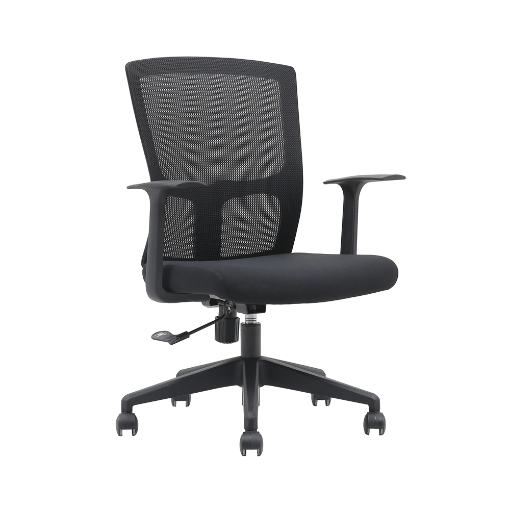 Middle Back Computer Staff Swivel Chair Adjustable Mesh Office Chair