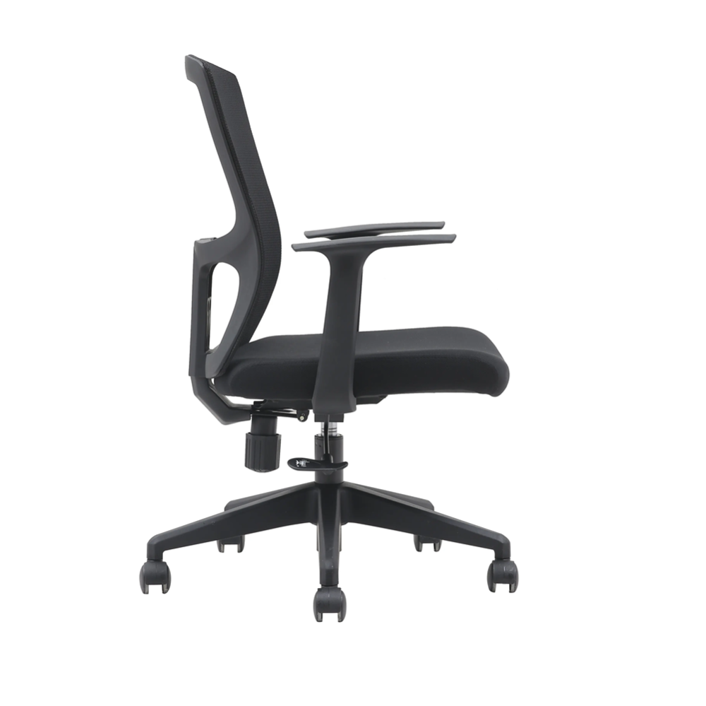 Middle Back Computer Staff Swivel Chair Adjustable Mesh Office Chair
