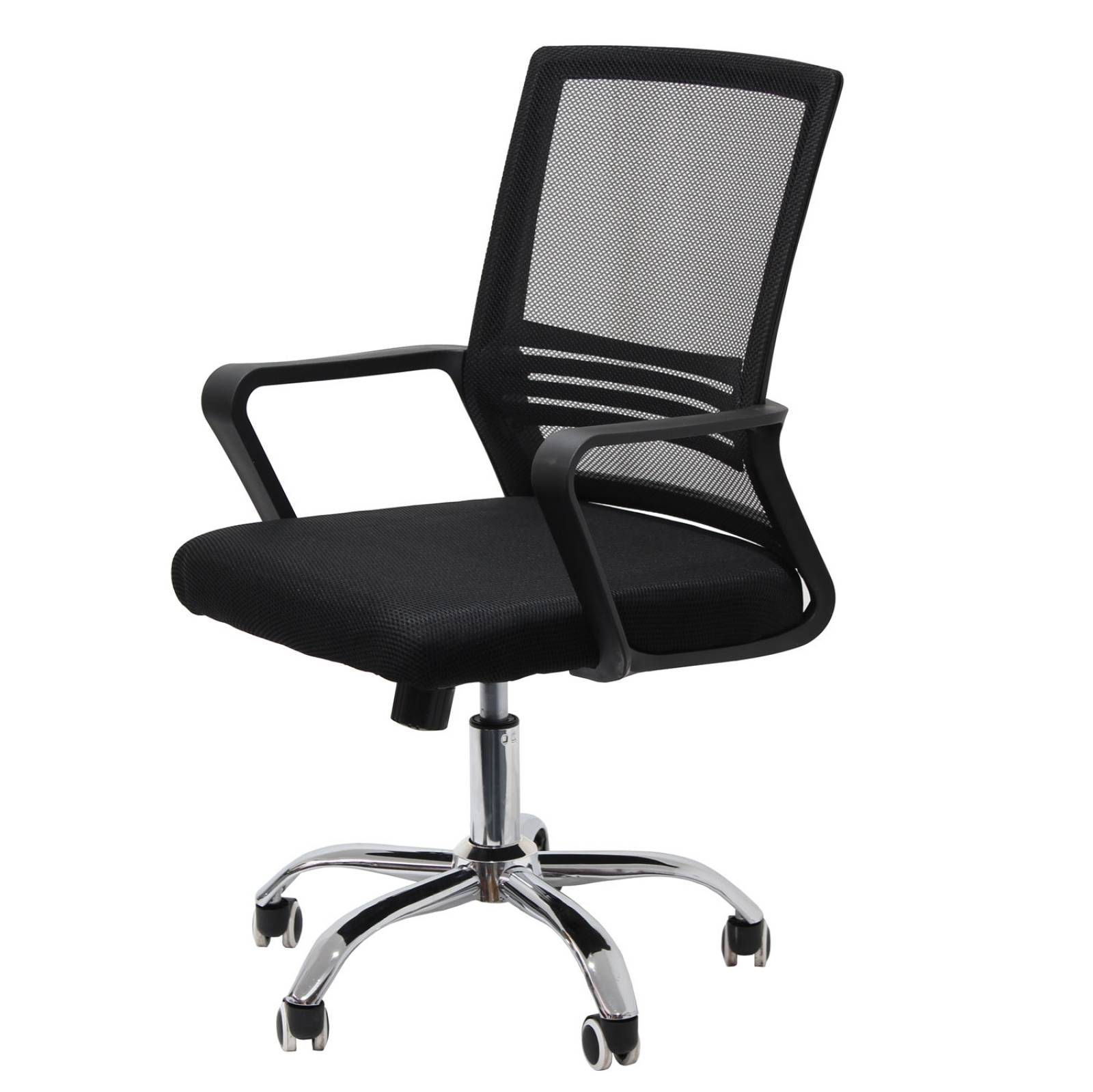 Best Office Ergonomic Mid Back Mesh Chair with Arms Adjustable Swivel Lumbar Support