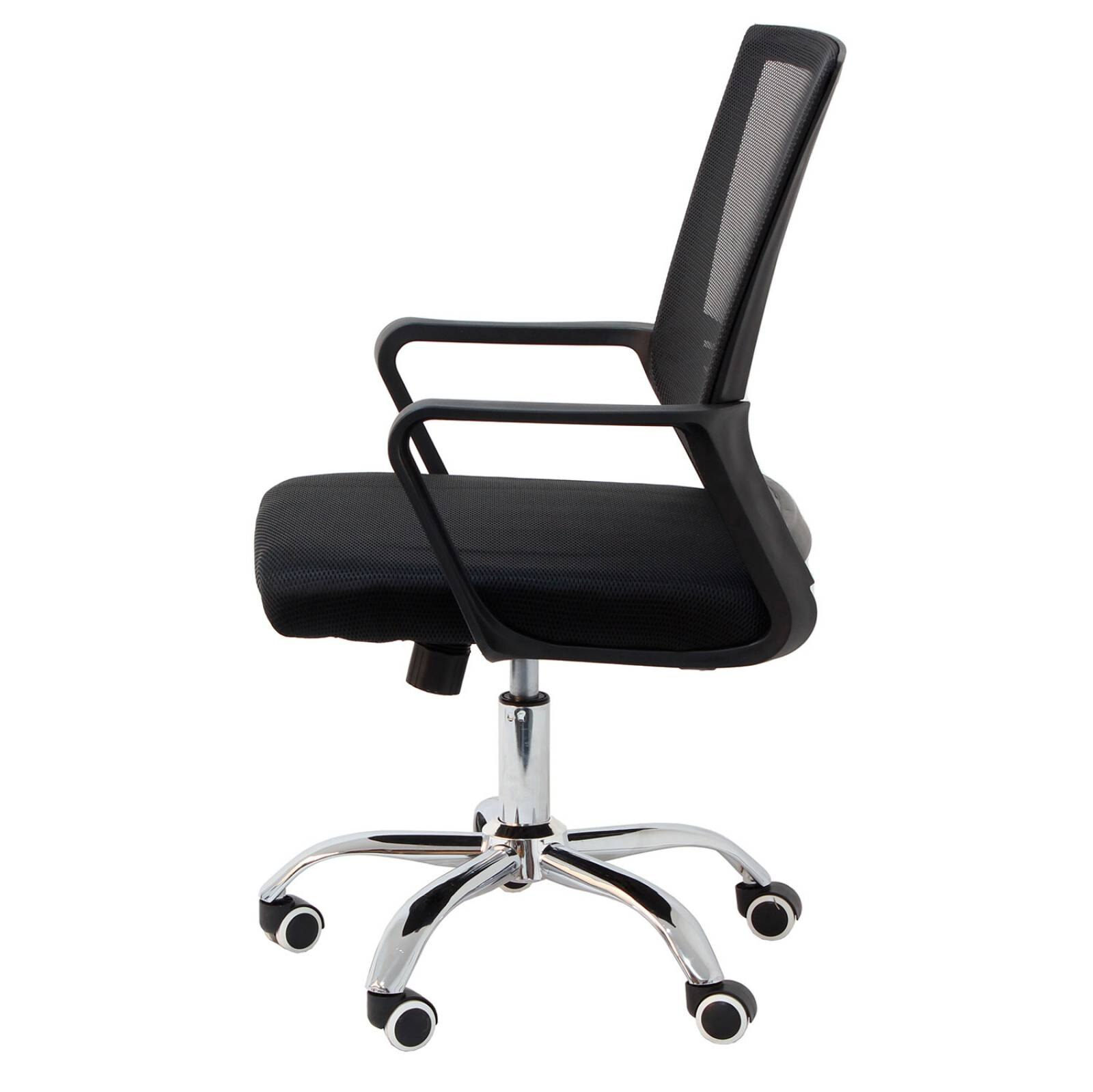Best Office Ergonomic Mid Back Mesh Chair with Arms Adjustable Swivel Lumbar Support
