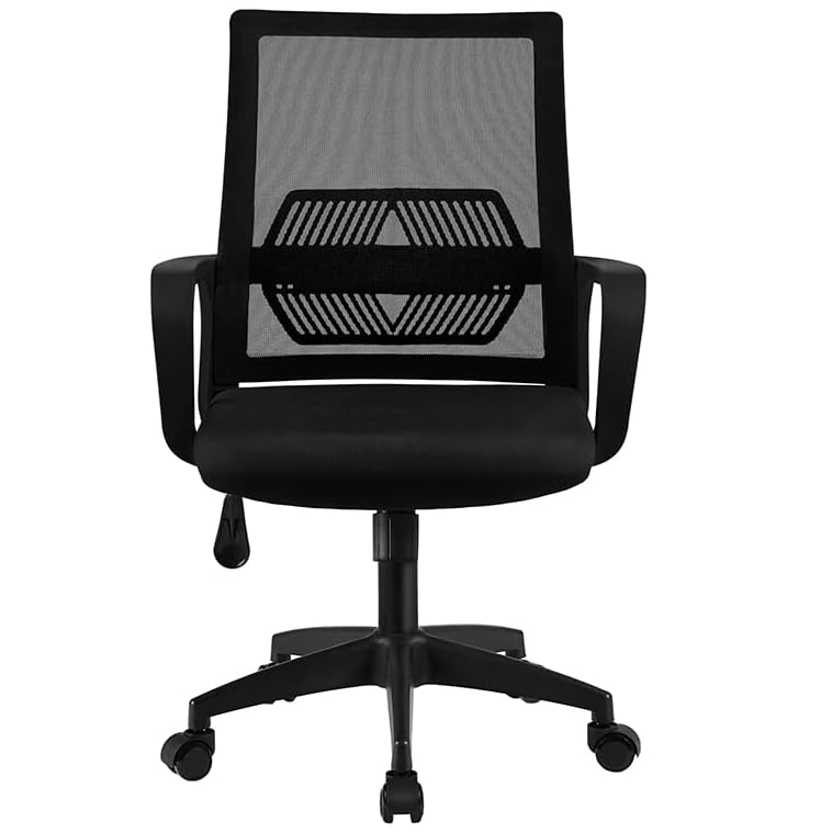 Mesh Ergonomic Staff Chair Adjustable Seat Height Seat Armrest Chair Office Swivel Chair
