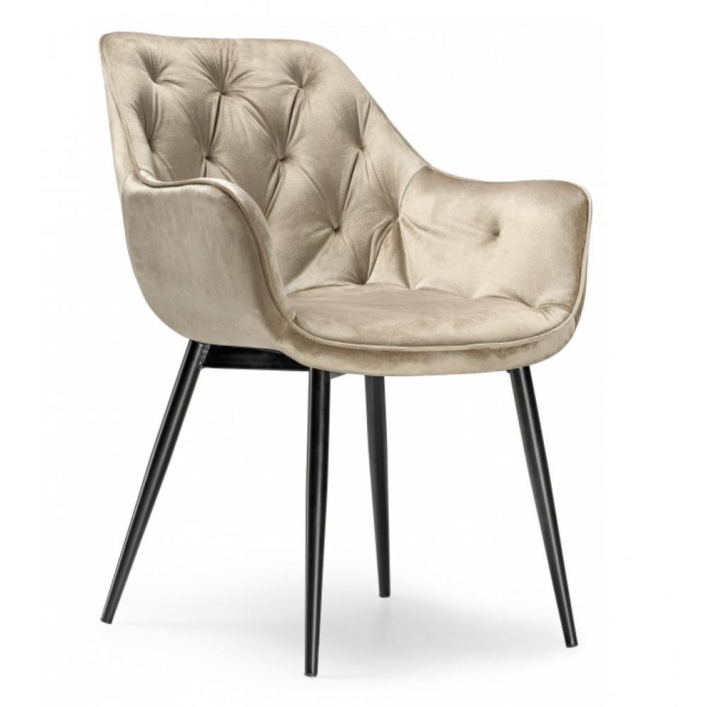 Dining chairs with Velvet Thick Padded Upholstered Kitchen Tub Chair