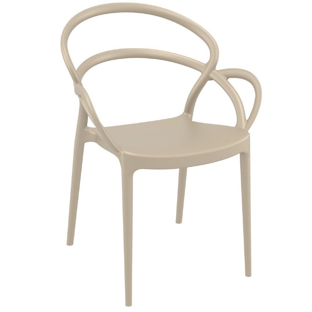 Mila Patio Dining Arm Chair