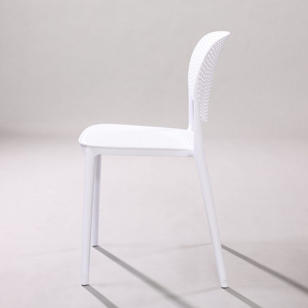 Nordic home plastic dining chair